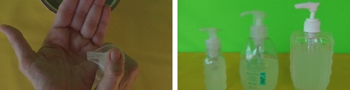desinfetante de mãos