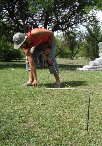 Marcar o chão o local da casa