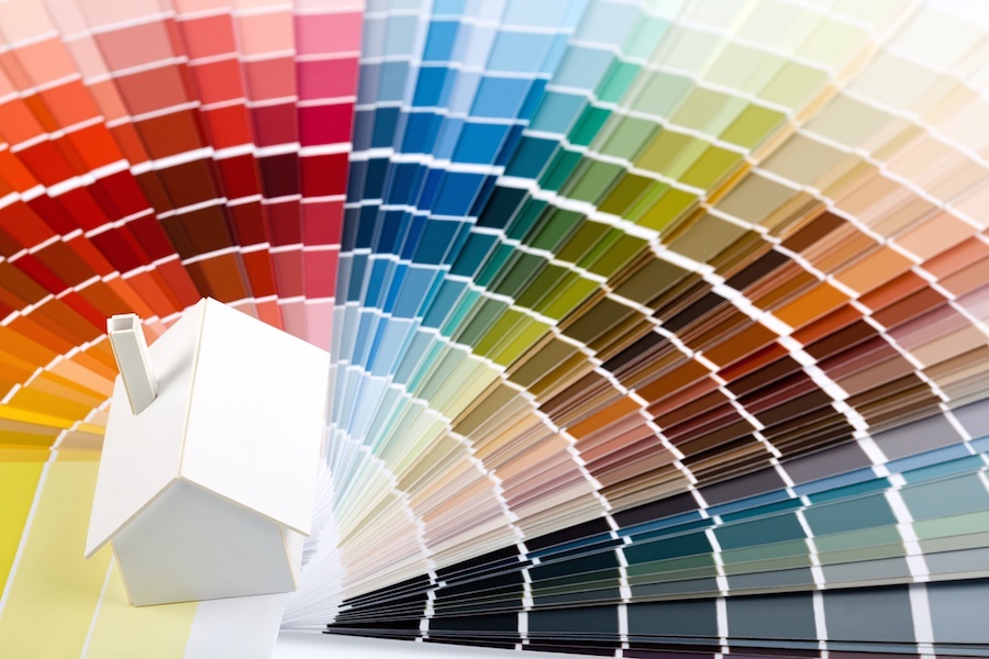 Como escolher a cor para paredes da Sala paleta de todas as cores para pintar paredes