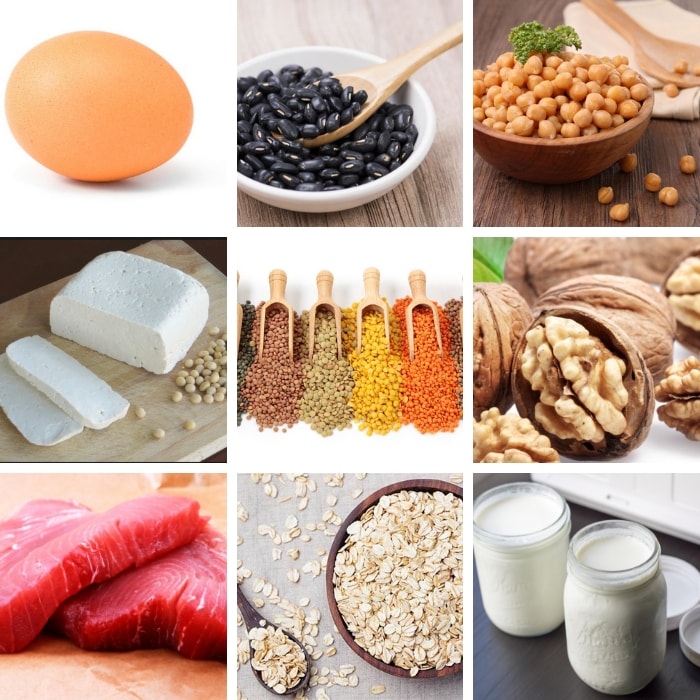 alimentos ricos em proteínas