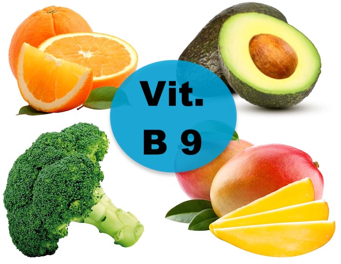Quais são os alimentos mais ricos em ácido fólico vitamina B9