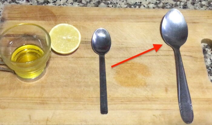 azeite e limão em jejeum