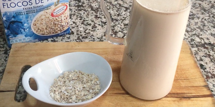 água de aveia