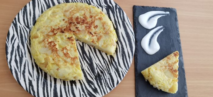 Tortilha de Batata Espanhola – A verdadeira