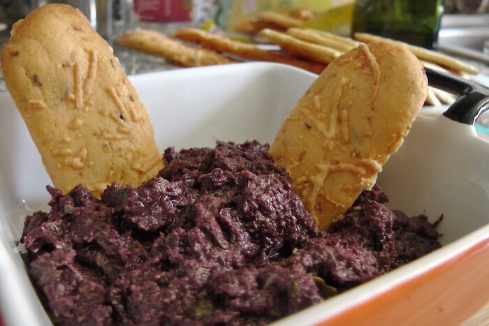 Tapenade de azeitonas pretas