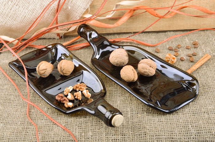 Transforme uma Garrafa de Vidro em Uma Tábua Para Aperitivo