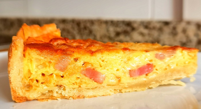 Quiche Lorraine facil e rápido de fazer