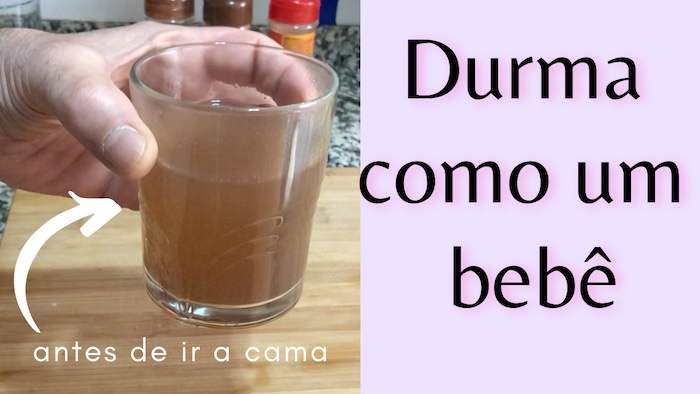 Bebida Fácil para dormir rápido e profundamente enquanto perde peso bebida para dormir