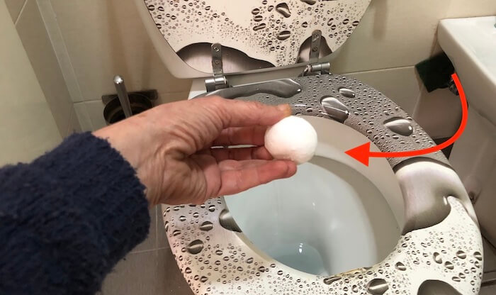 Bombas de limpeza para o banheiro bombas de limpeza